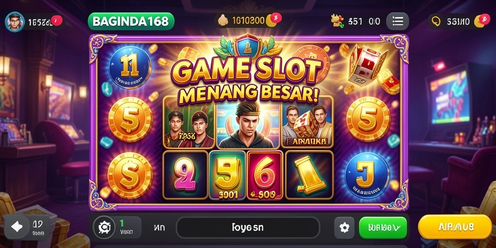 Tampilan menarik dari permainan slot BAGINDA168 dengan banyak opsi menarik.