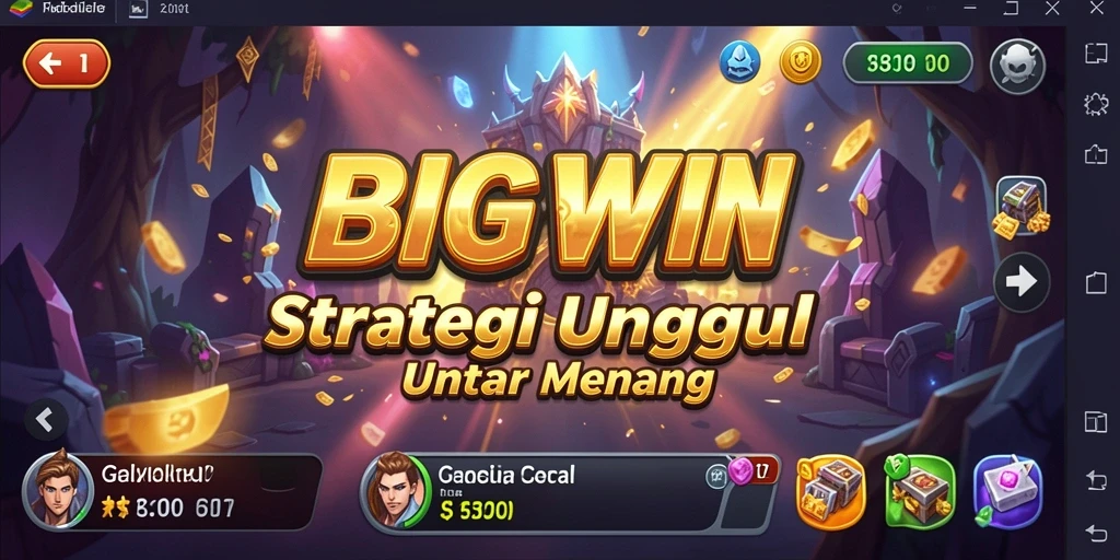 Tampilan gameplay menegangkan dari BIGWIN yang menuntut strategi cermat.