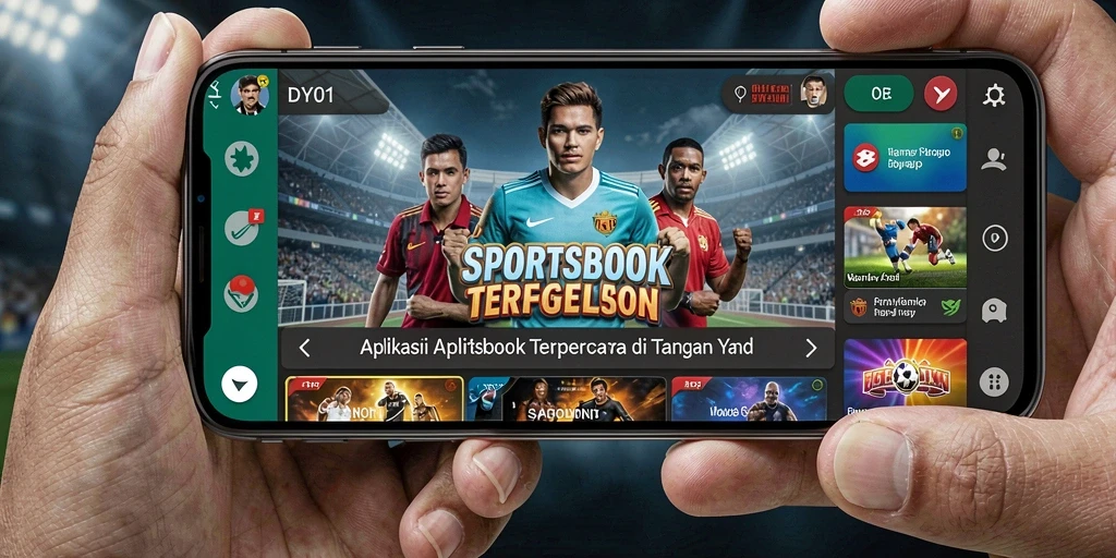 Tangkapan layar dari gameplay taruhan olahraga DY01.