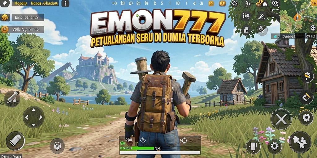 Gameplay seru di dunia terbuka EMON777 dengan grafis menawan.