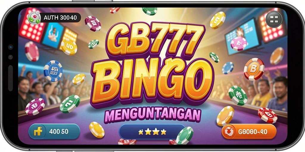Screenshot gameplay Bingo yang menarik dan interaktif dari GB777.