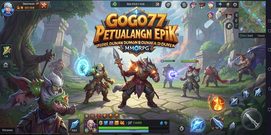 Tampilan gameplay GOGO77 yang menarik dan penuh aksi.
