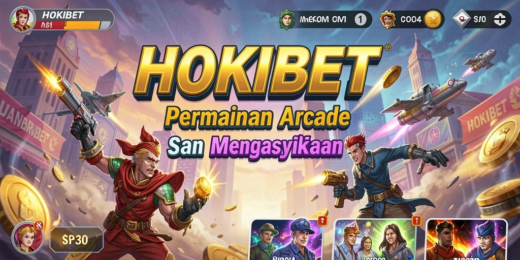 Tampilan gameplay HOKIBET dengan aksi seru dan grafis menawan.
