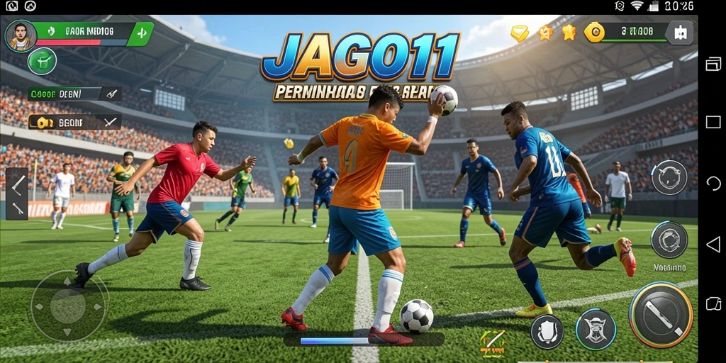 Tampilan gameplay JAGO11 yang realistis dan mengasyikkan.