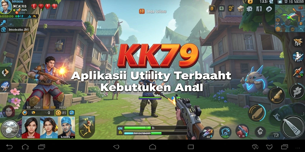 Tampilan antarmuka KPK79 yang bersih dan modern.