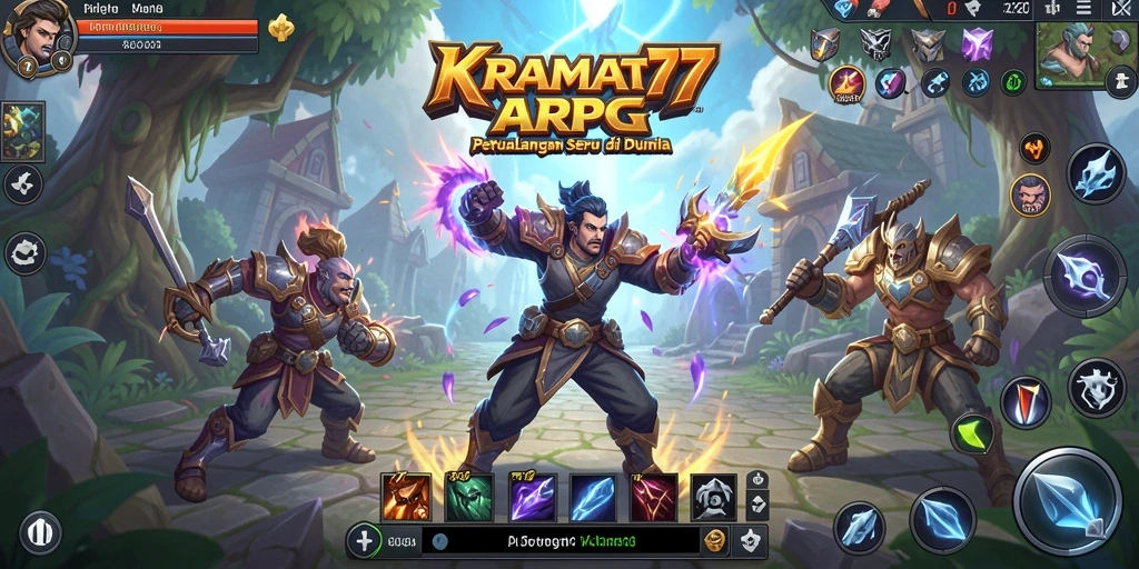 Gameplay seru KRAMAT77 dengan aksi dan strategi mendalam.