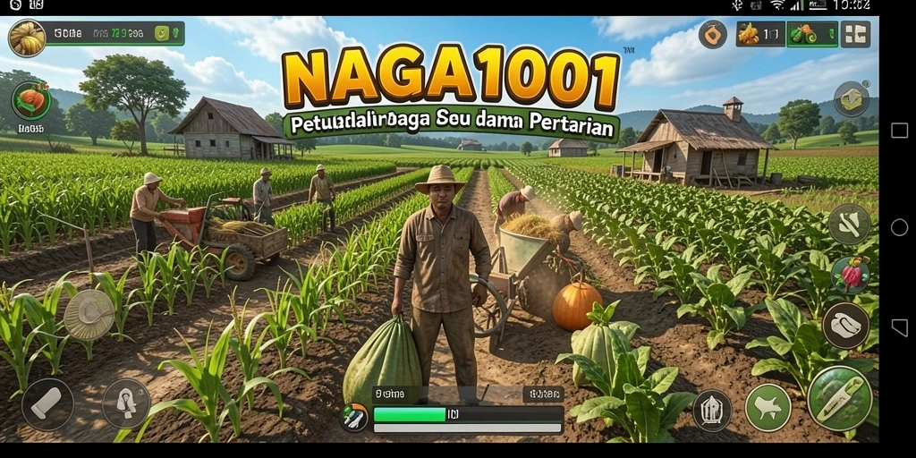 Gameplay menarik yang menampilkan aktivitas pertanian seru.