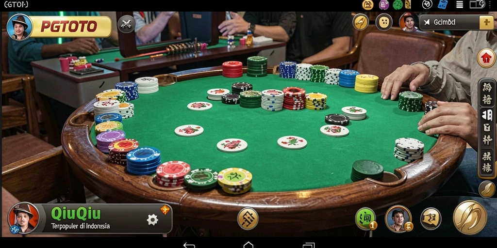 Tampilan gameplay QiuQiu yang menarik dari PGTOTO.