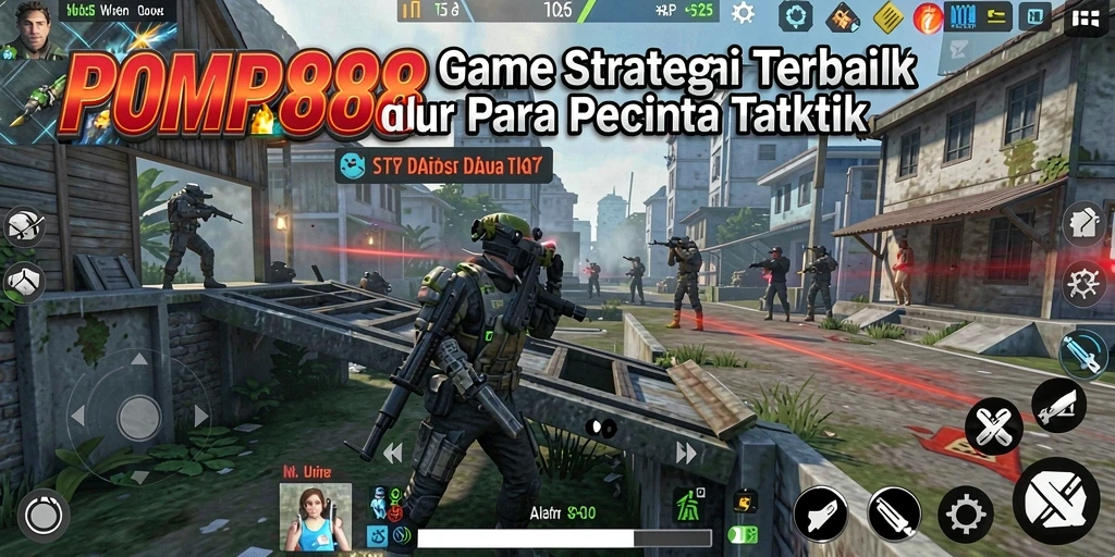 Tampilan menarik dari gameplay strategis POMPA88.