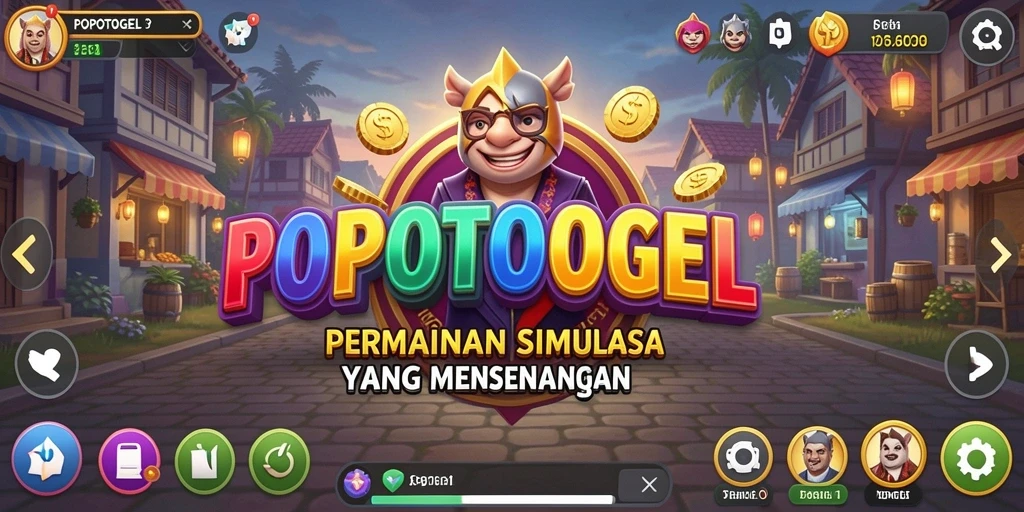 Tampilan menarik dari gameplay POPOTOGEL yang interaktif.