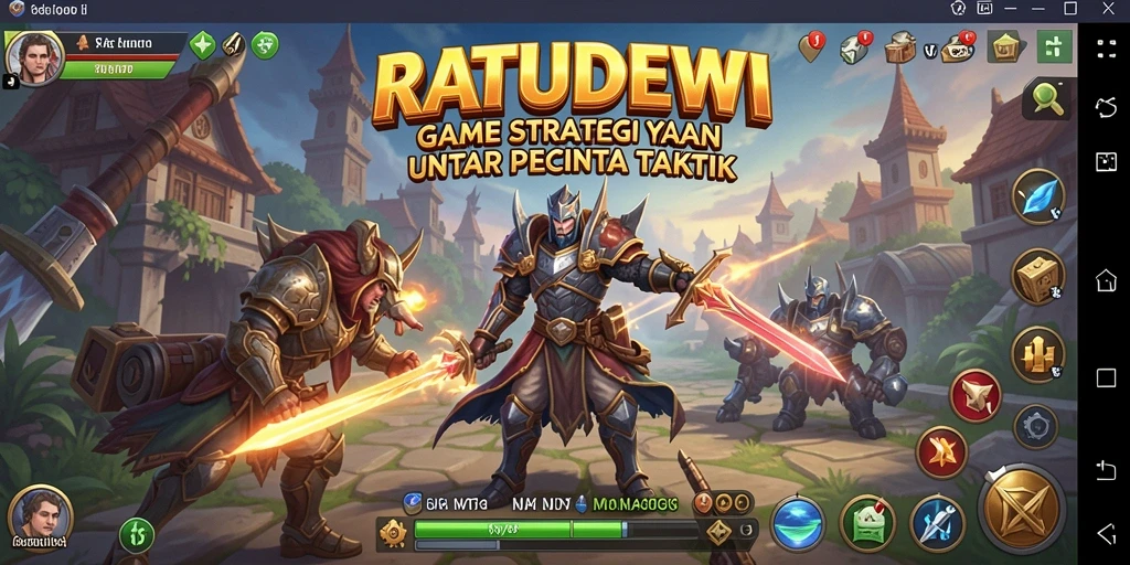 Gameplay seru dan menantang dari RATUDEWI.