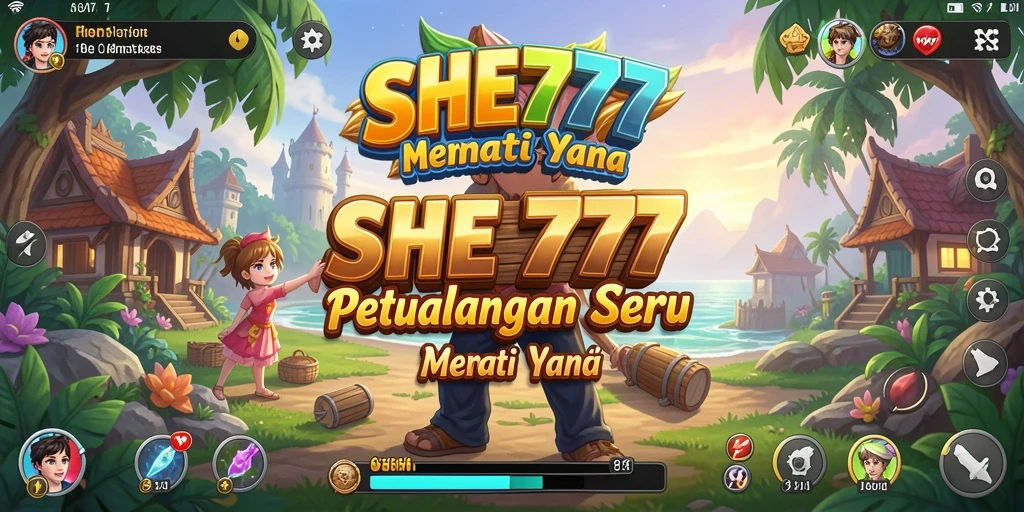 Tampilan gameplay yang menantang dan penuh petualangan di SHE777.