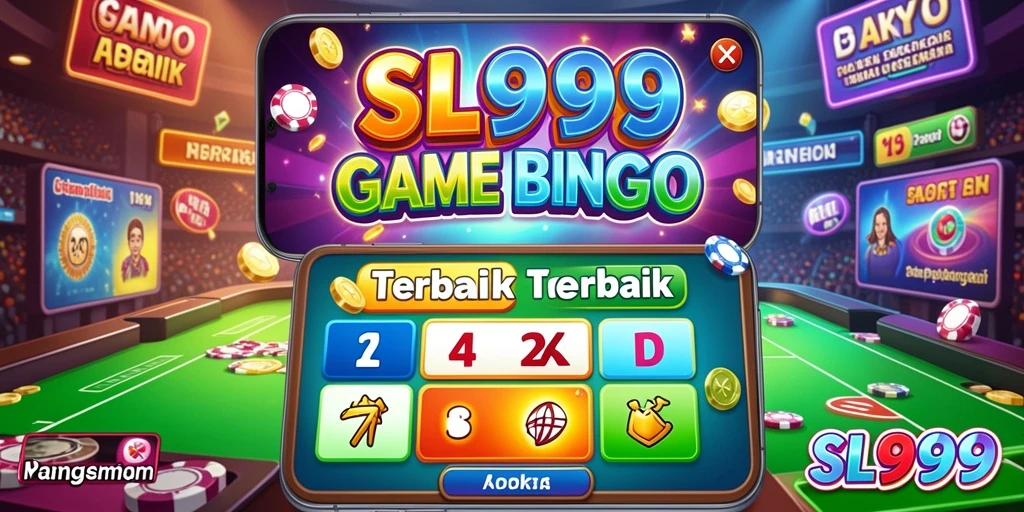 Tampilan gameplay SL999 yang menarik dan interaktif dalam permainan Bingo.